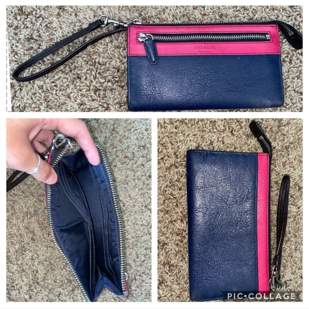 Coach wallet and wristlet. Perfect condition